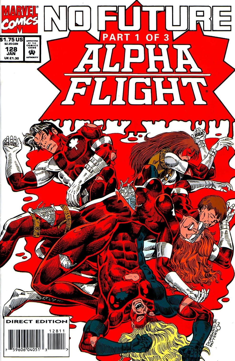 Marvel Comics Comics Alpha Flight #128