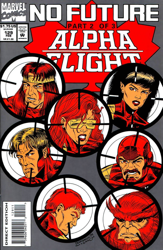 Marvel Comics Comics Alpha Flight #129