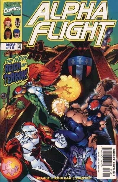 Marvel Comics Comics Alpha Flight #16