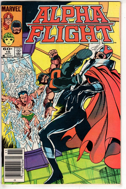 Marvel Comics Comics Alpha Flight #16