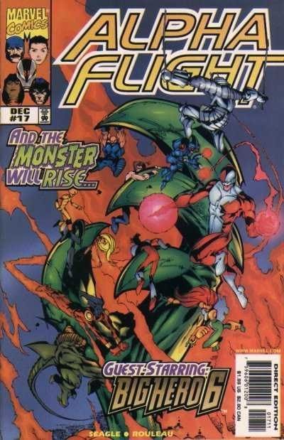 Marvel Comics Comics Alpha Flight #17