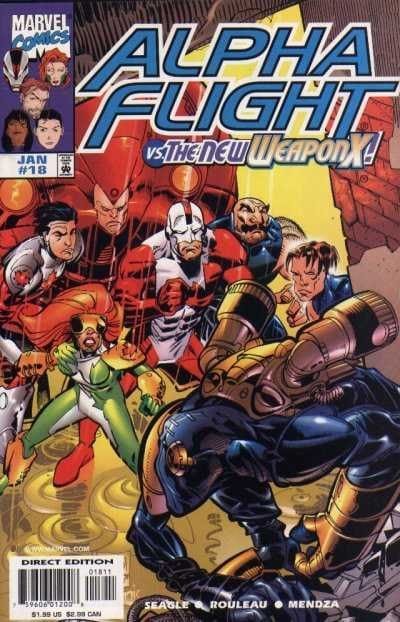Marvel Comics Comics Alpha Flight #18