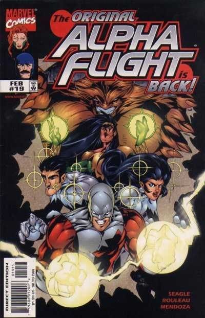 Marvel Comics Comics Alpha Flight #19