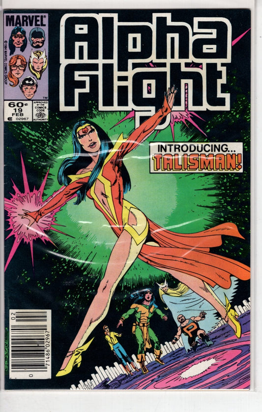 Marvel Comics Comics Alpha Flight #19 [FN/VF]