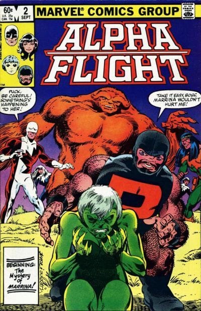 Marvel Comics Comics Alpha Flight #2 [FN/VF]