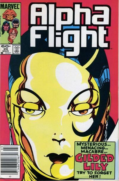 Marvel Comics Comics Alpha Flight #20