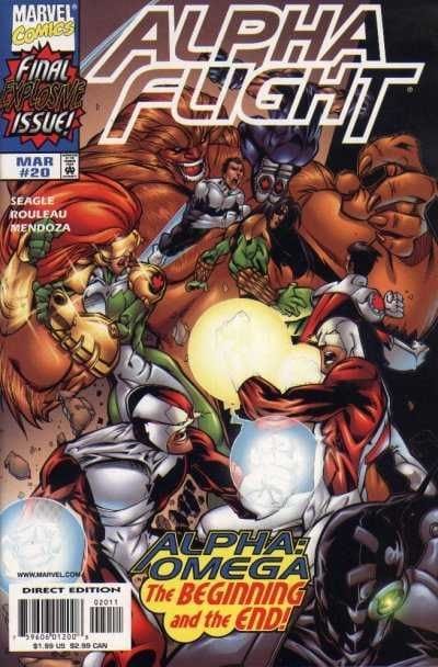 Marvel Comics Comics Alpha Flight #20