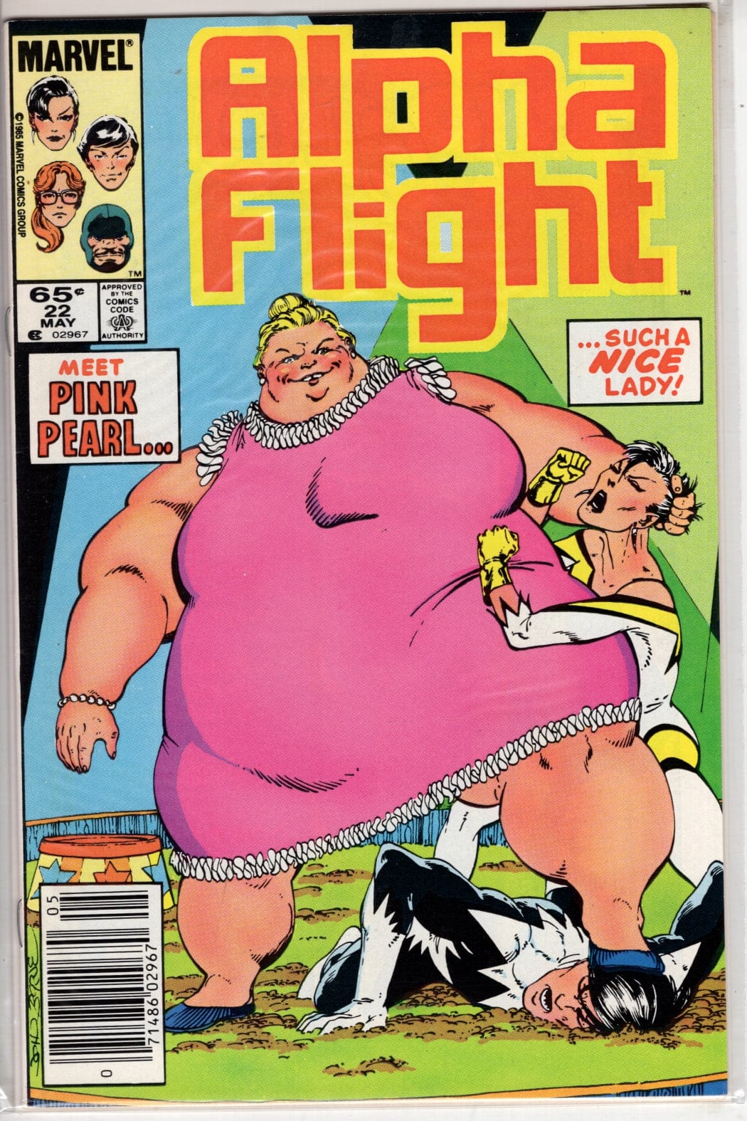 Marvel Comics Comics Alpha Flight #22