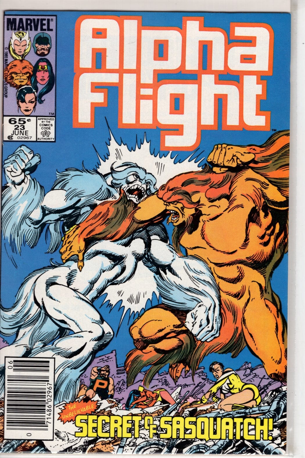 Marvel Comics Comics Alpha Flight #23