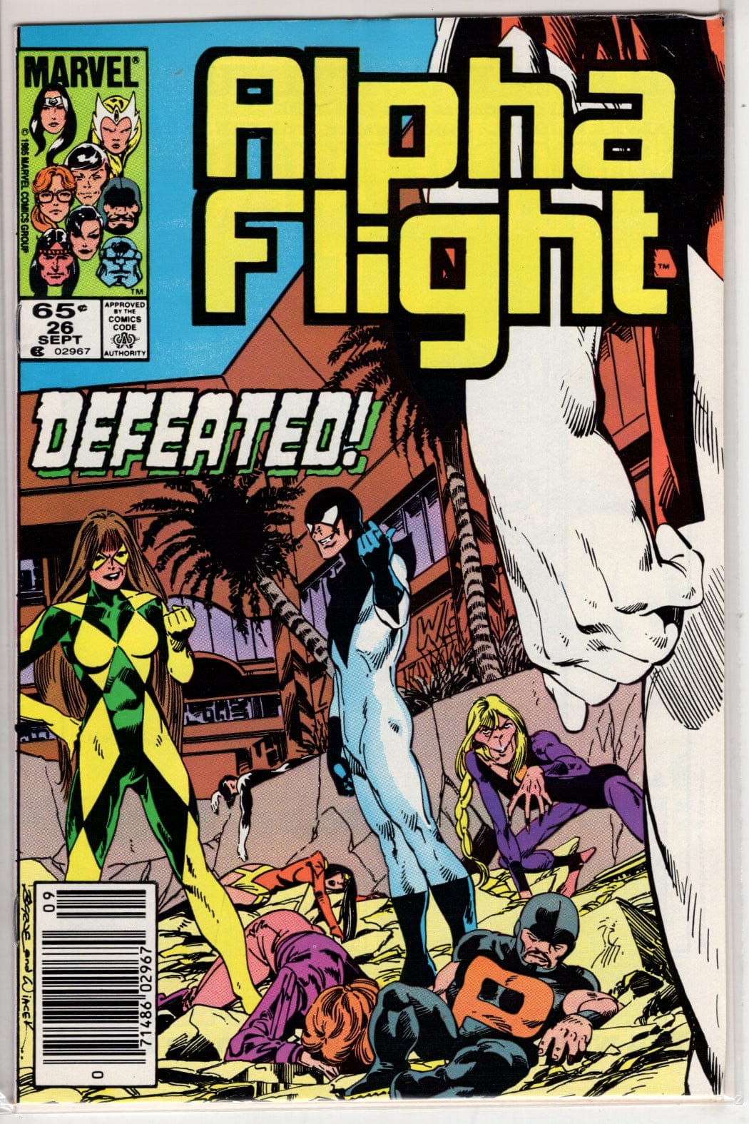 Marvel Comics Comics Alpha Flight #26