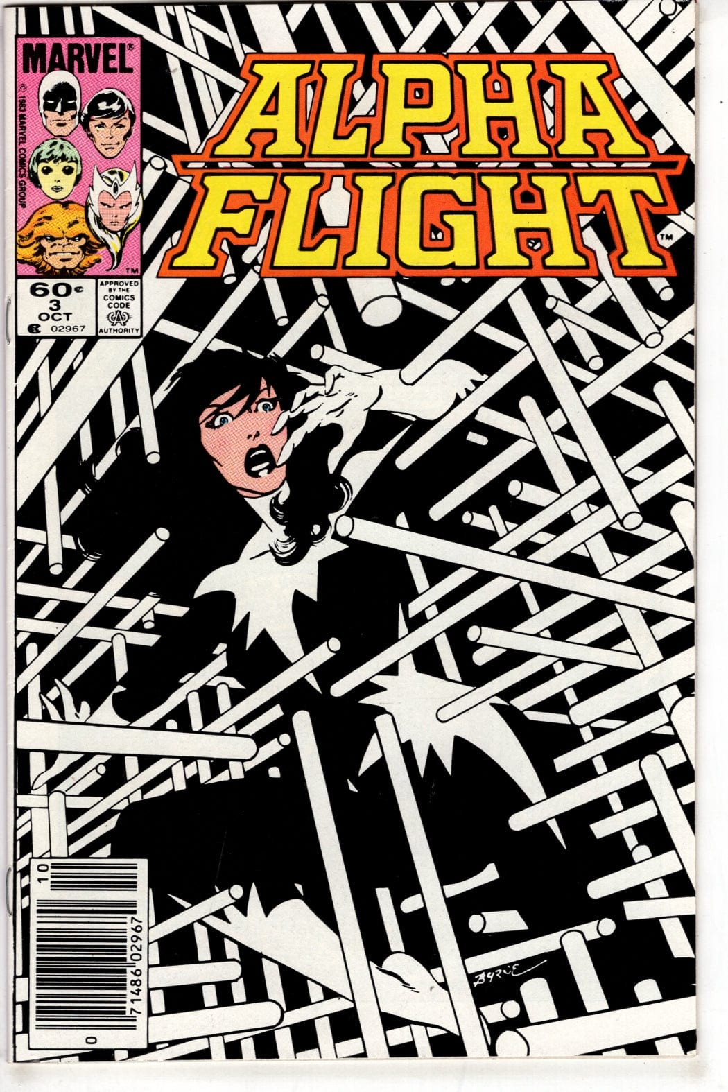 Marvel Comics Comics Alpha Flight #3