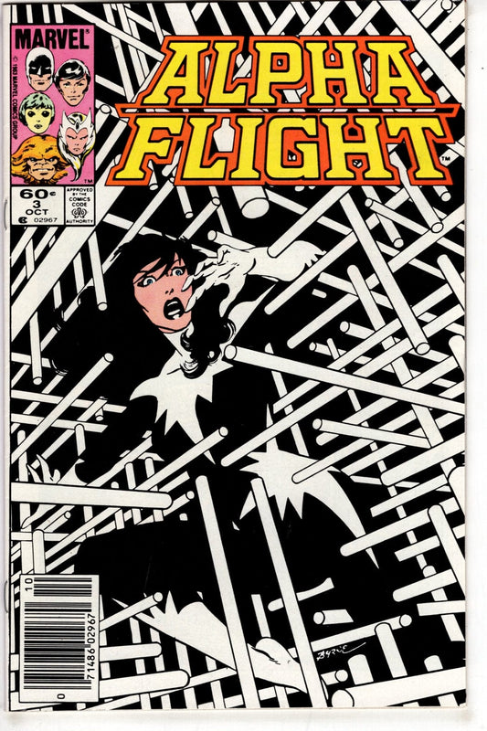 Marvel Comics Comics Alpha Flight #3