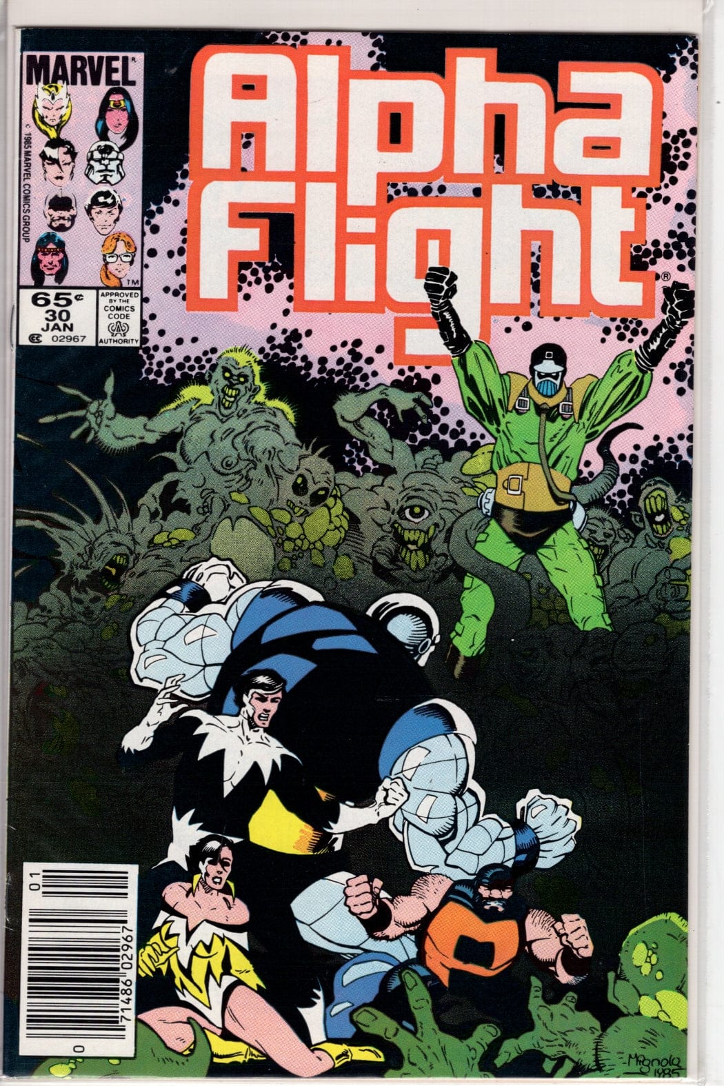 Marvel Comics Comics Alpha Flight #30