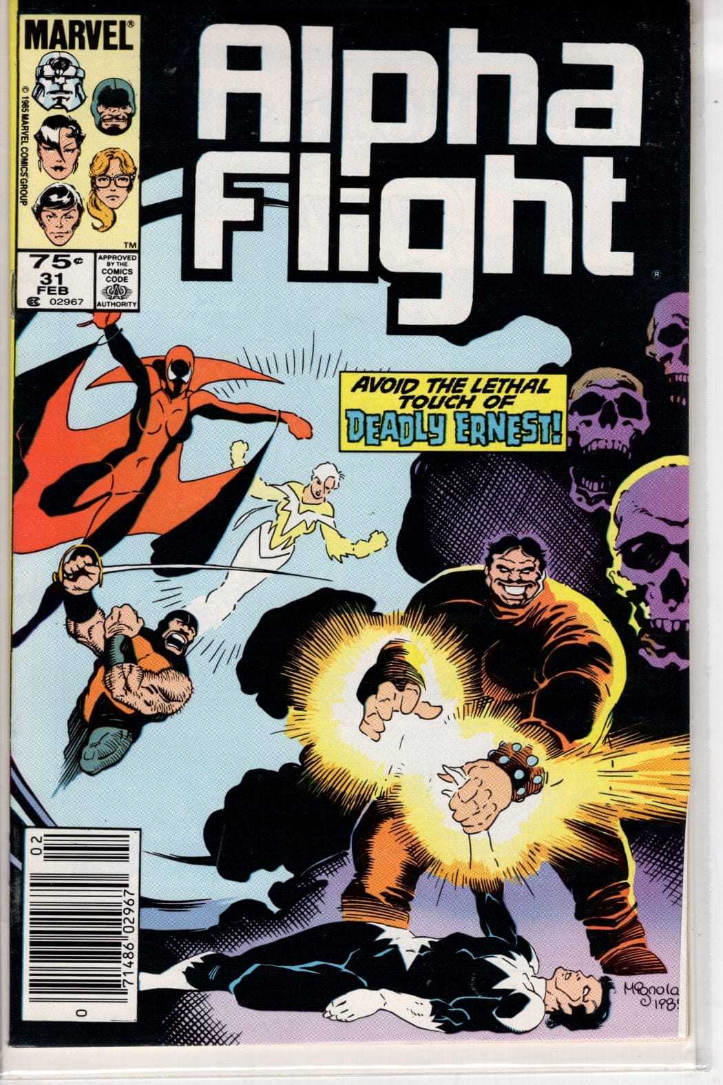Marvel Comics Comics Alpha Flight #31