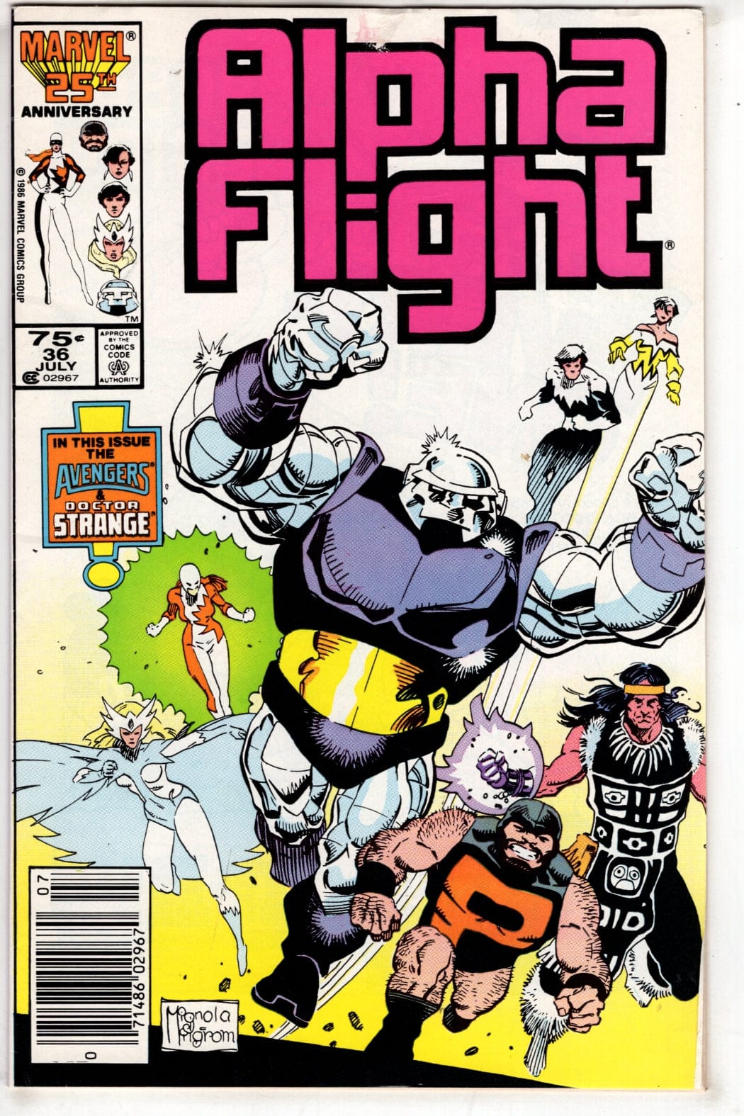 Marvel Comics Comics Alpha Flight #38