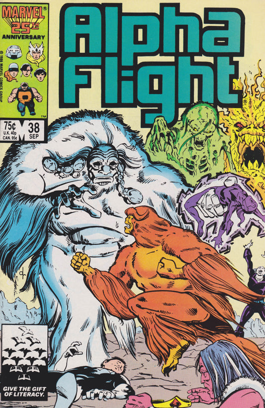 Marvel Comics Comics Alpha Flight #38 [FN/VF]