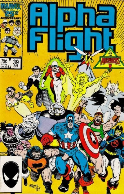 Marvel Comics Comics Alpha Flight #39 [FN/VF]