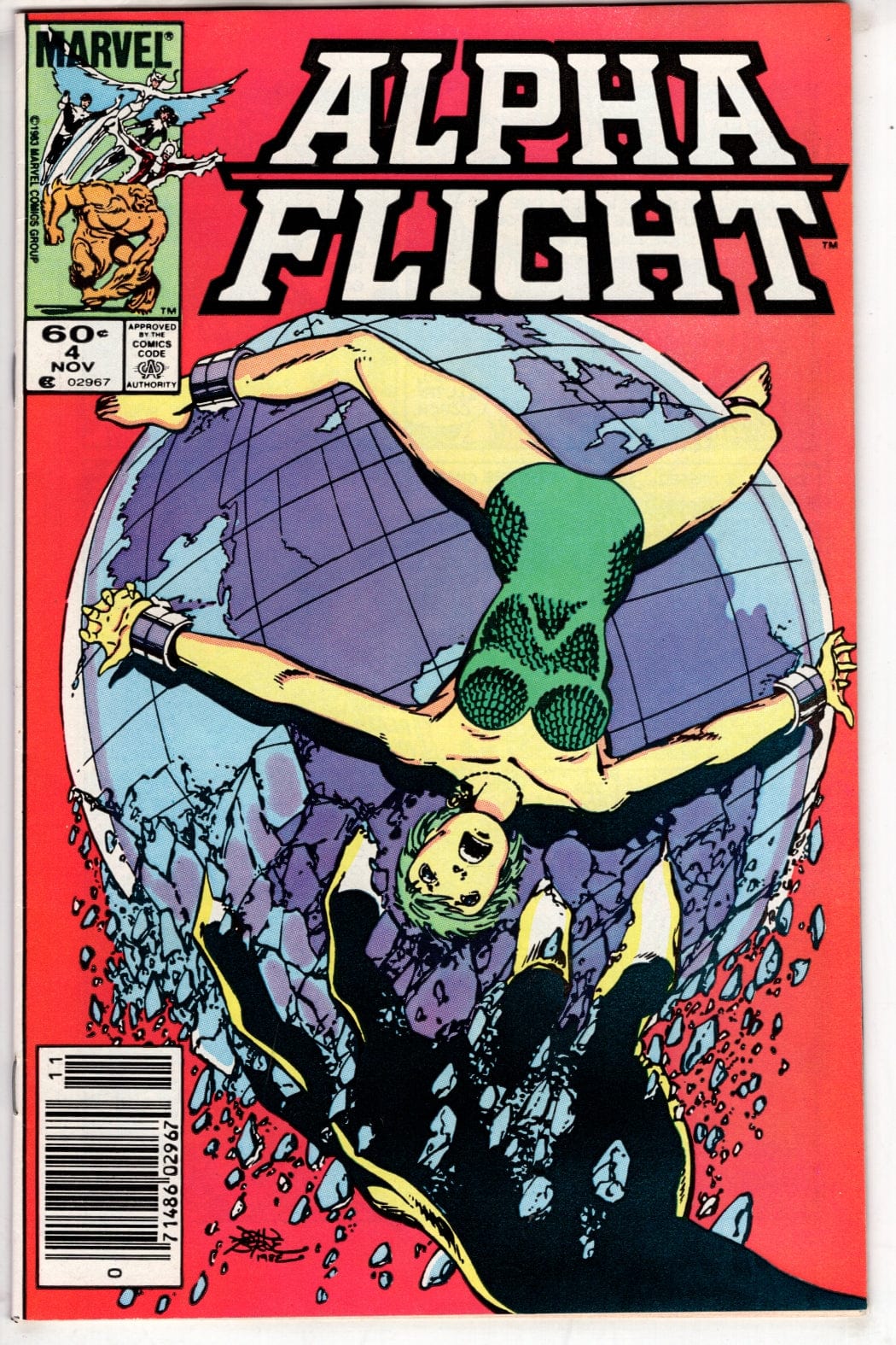 Marvel Comics Comics Alpha Flight #4