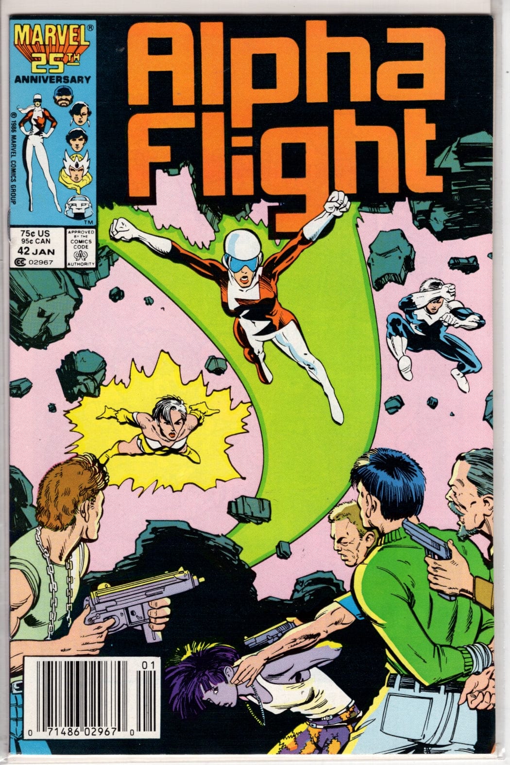 Marvel Comics Comics Alpha Flight #42