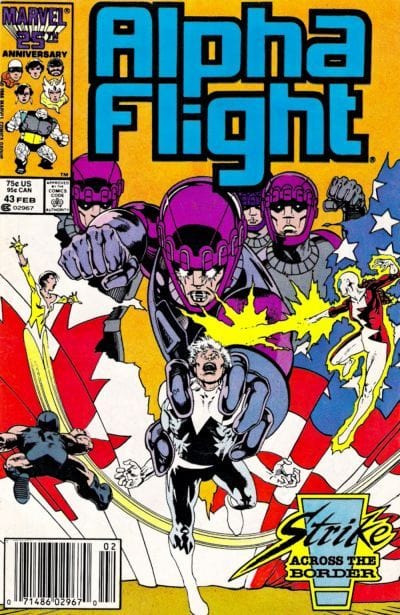 Marvel Comics Comics Alpha Flight #43