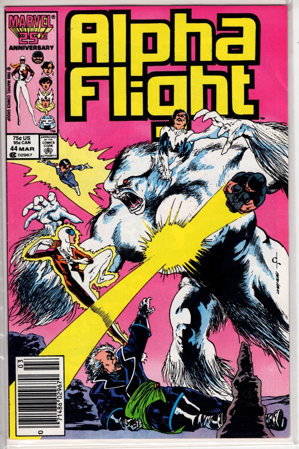Marvel Comics Comics Alpha Flight #44