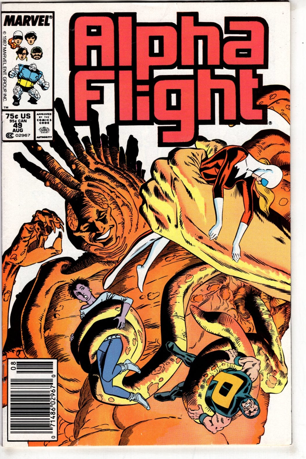 Marvel Comics Comics Alpha Flight #49