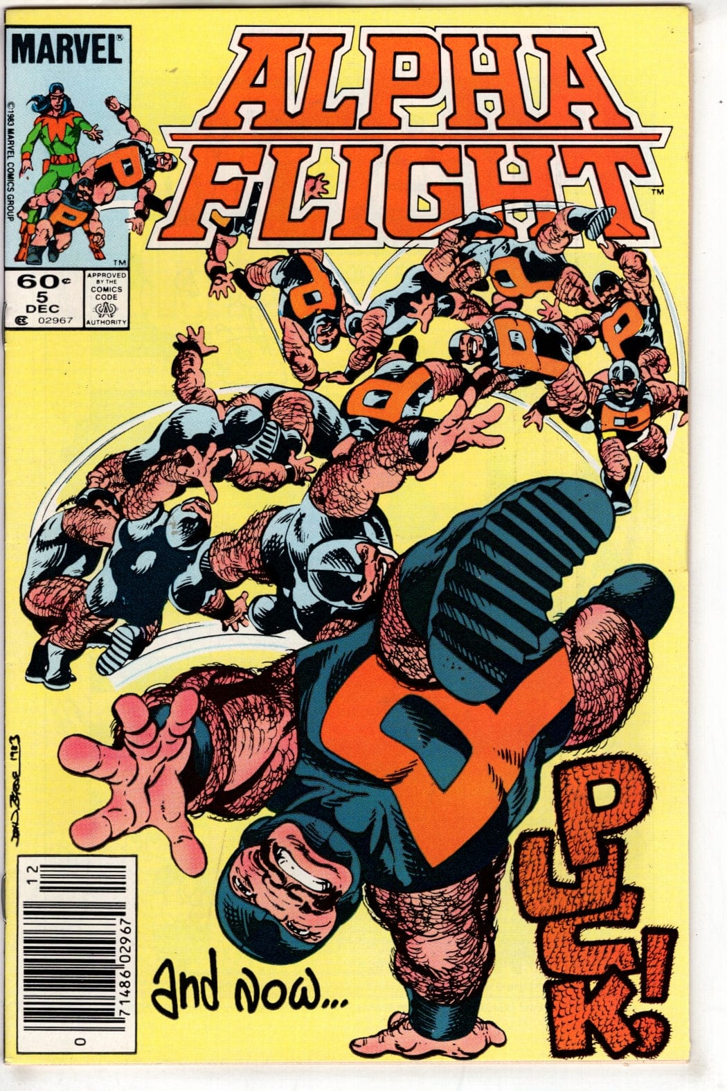 Marvel Comics Comics Alpha Flight #5