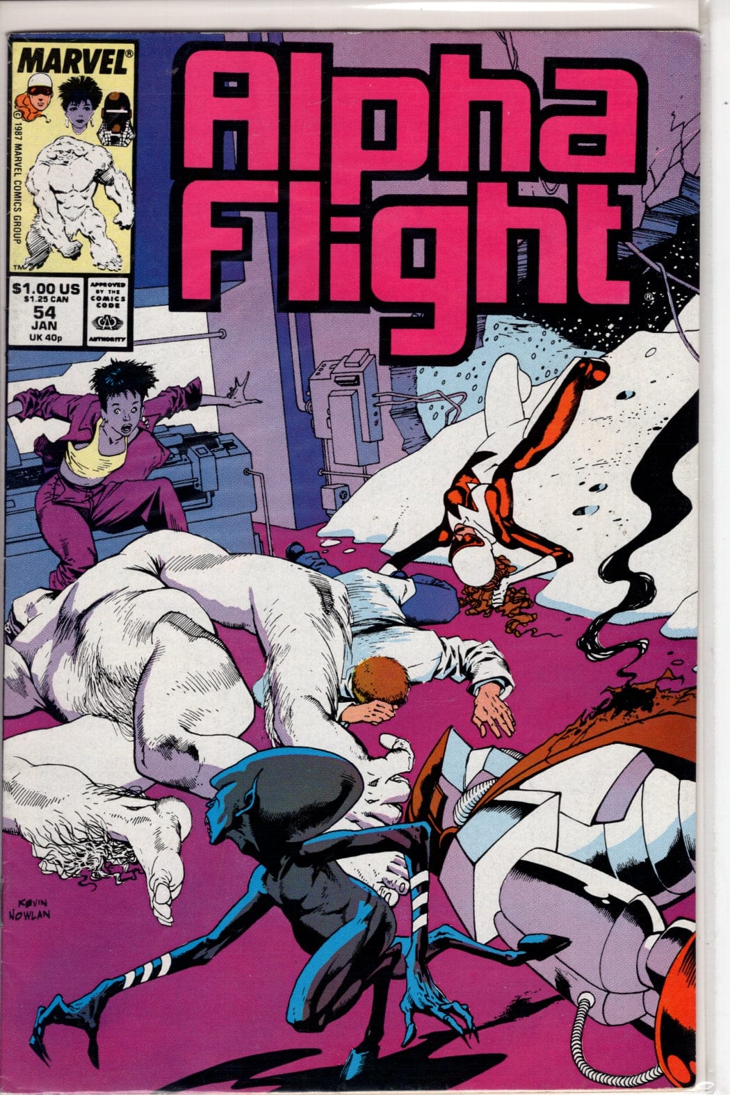 Marvel Comics Comics Alpha Flight #54