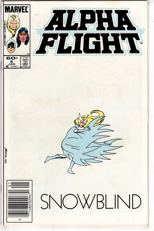 Marvel Comics Comics Alpha Flight #6