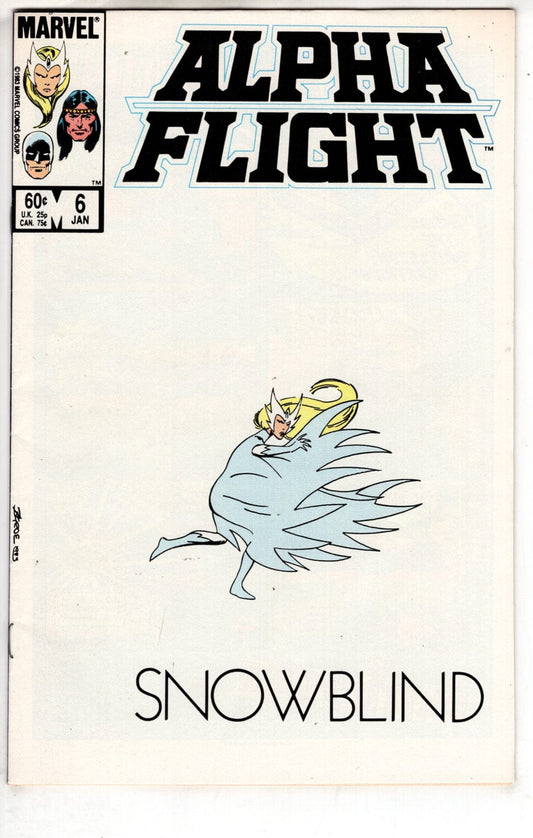 Marvel Comics Comics Alpha Flight #6 [FN/VF]