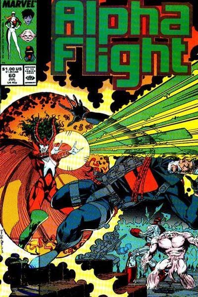 Marvel Comics Comics Alpha Flight #60