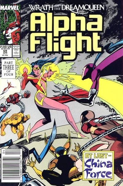 Marvel Comics Comics Alpha Flight #69 [FN/VF]