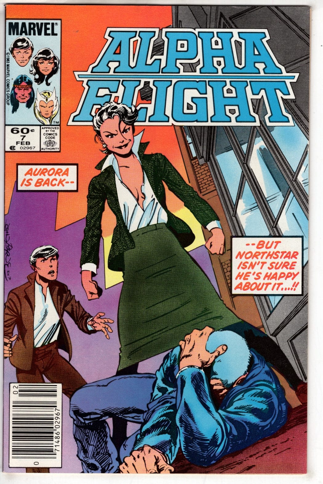 Marvel Comics Comics Alpha Flight #7