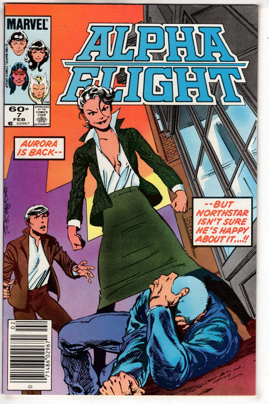 Marvel Comics Comics Alpha Flight #7