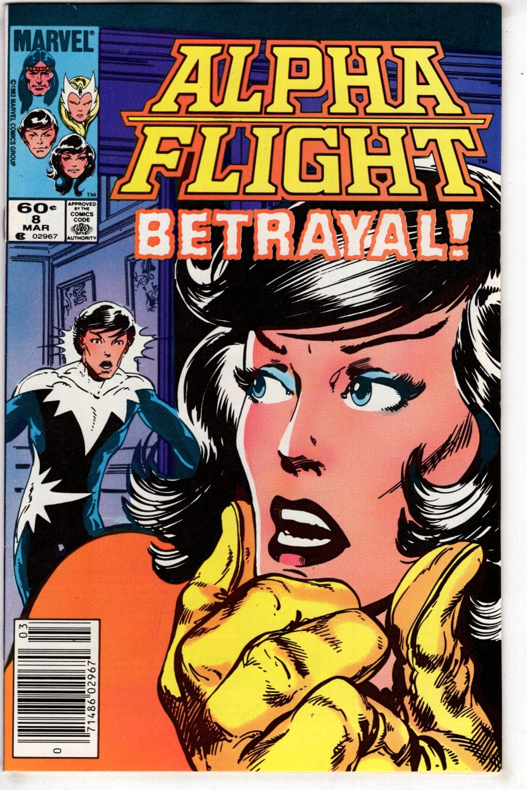 Marvel Comics Comics Alpha Flight #8
