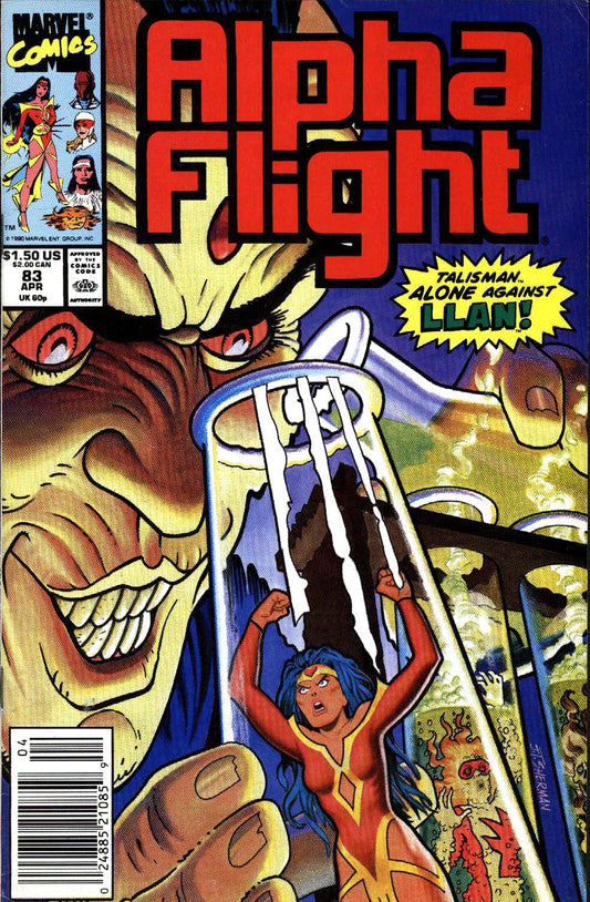 Marvel Comics Comics Alpha Flight #83 [FN/VF]