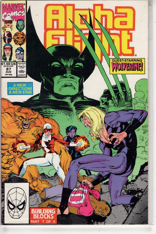 Marvel Comics Comics Alpha Flight #87