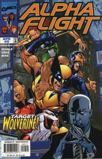 Marvel Comics Comics Alpha Flight #9