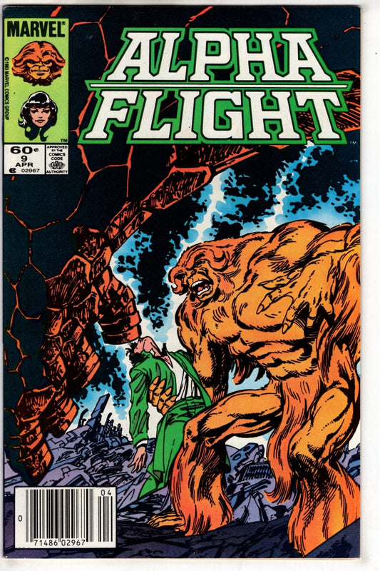 Marvel Comics Comics Alpha Flight #9