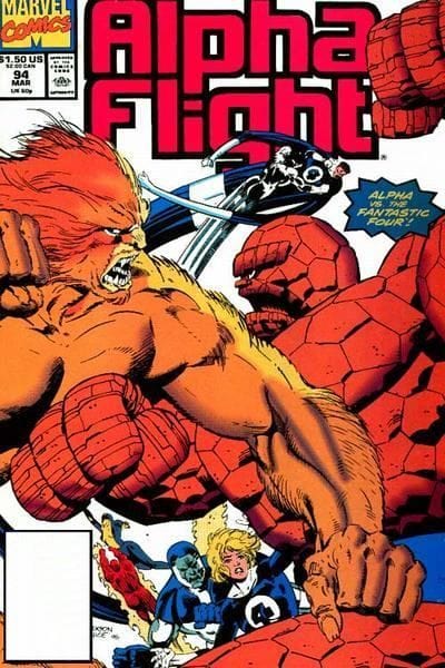 Marvel Comics Comics Alpha Flight #94 [FN/VF]