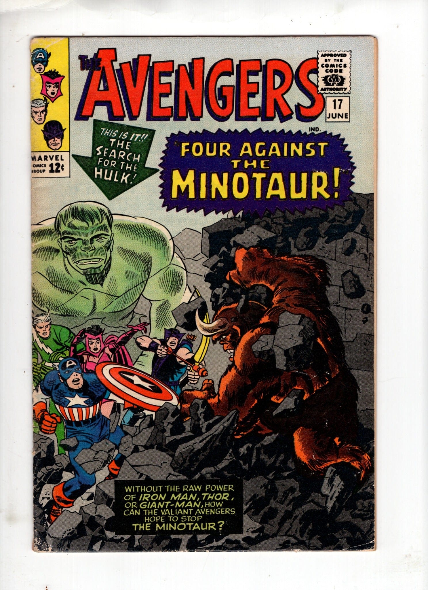 MARVEL COMICS COMICS Avengers #17 (June 1965) – Very Good Minus (VG-)