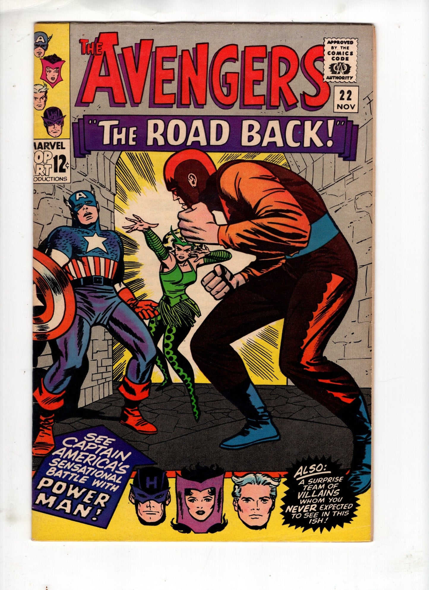 MARVEL COMICS COMICS Avengers #22 (November 1965) –  (VF-)