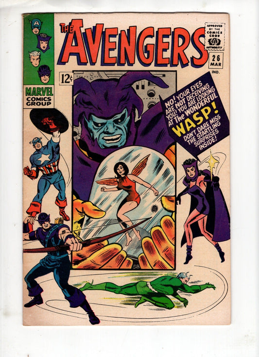 MARVEL COMICS COMICS Avengers #26 (March 1966) –  (FN+)