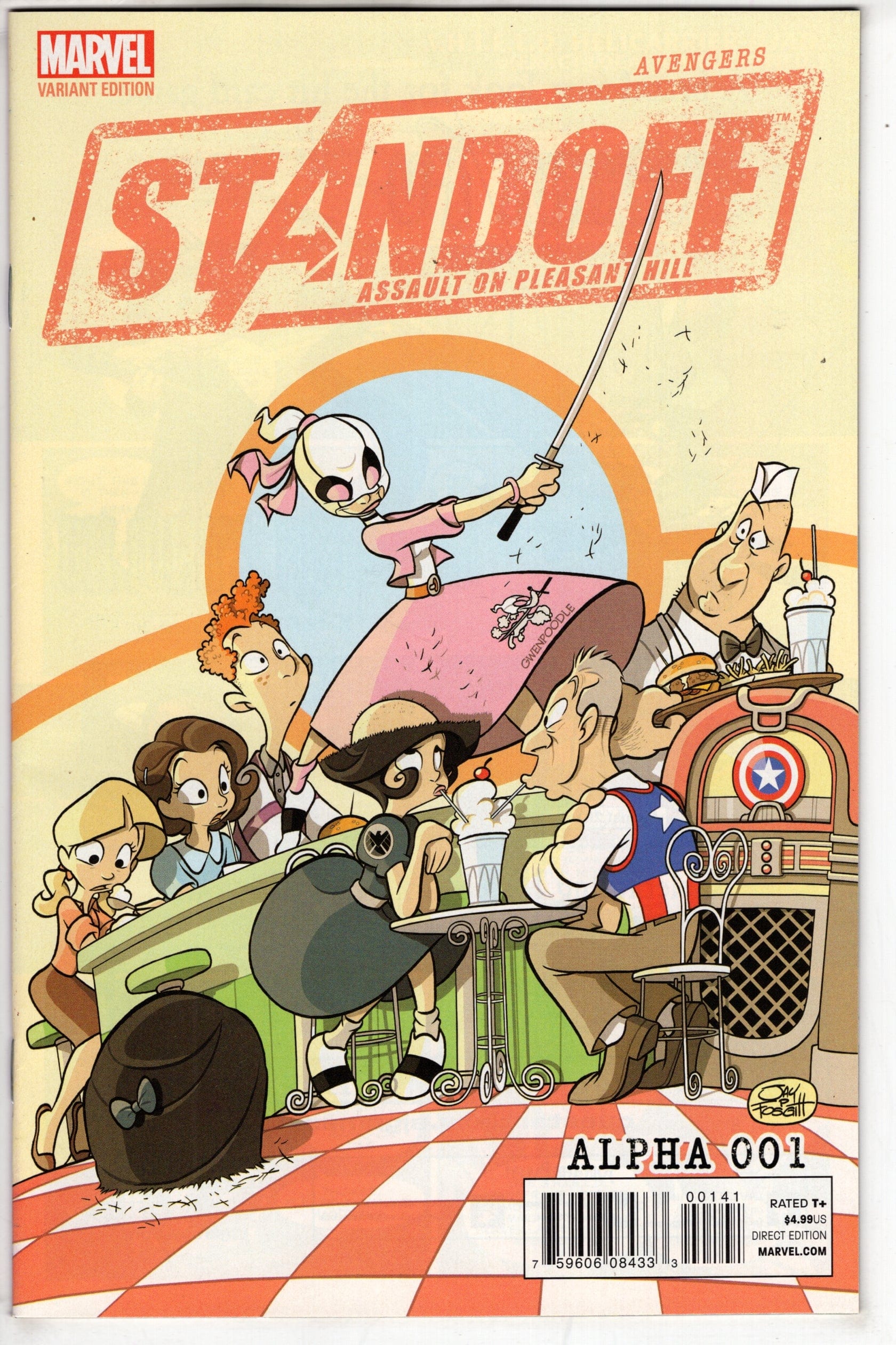 MARVEL COMICS Comics Avengers Standoff Assault Pleasant Alpha #1 Party Variant Aso