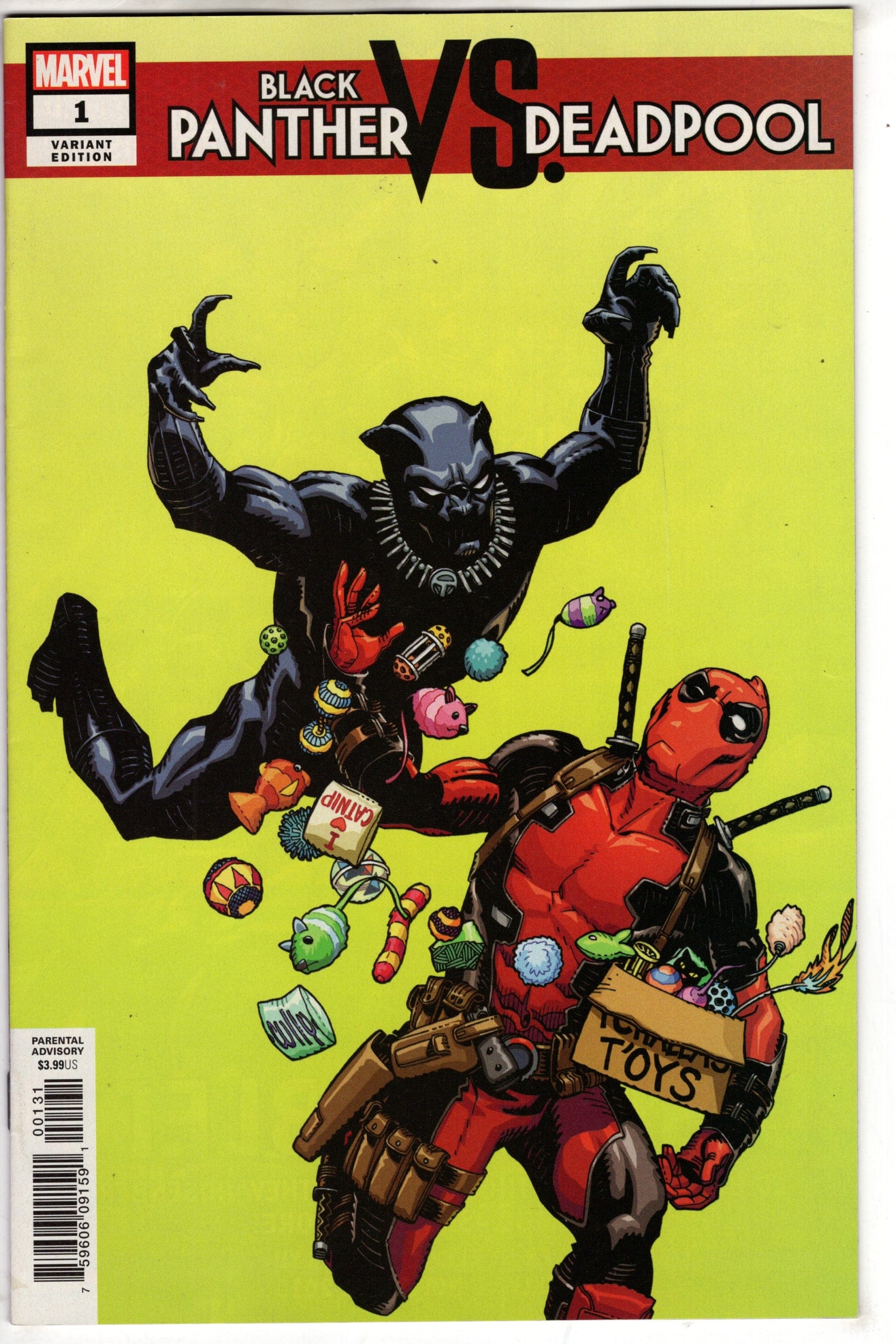 MARVEL COMICS Comics BLACK PANTHER VS DEADPOOL #1 (OF 5) HAMNER VAR