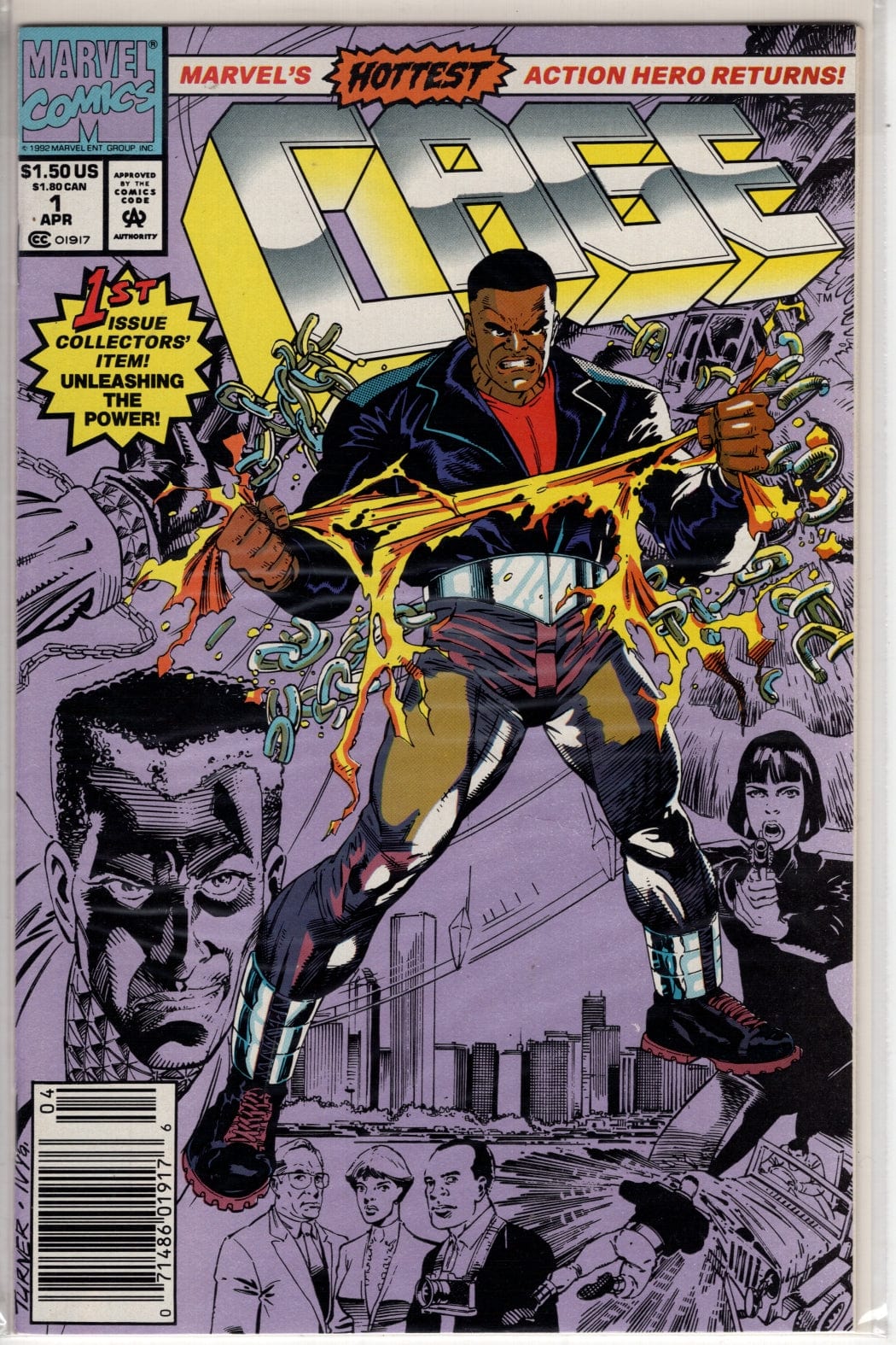 Marvel Comics Comics Cage #1
