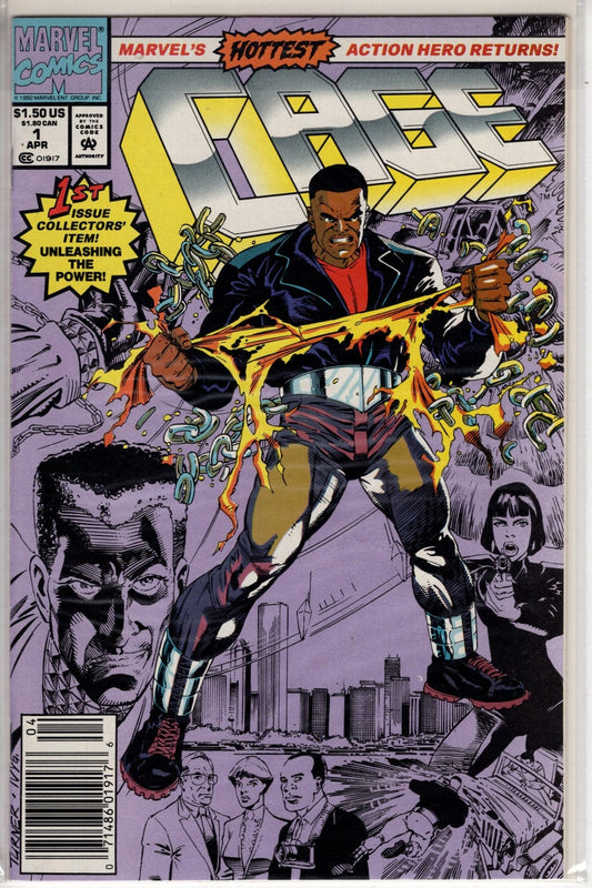 Marvel Comics Comics Cage #1