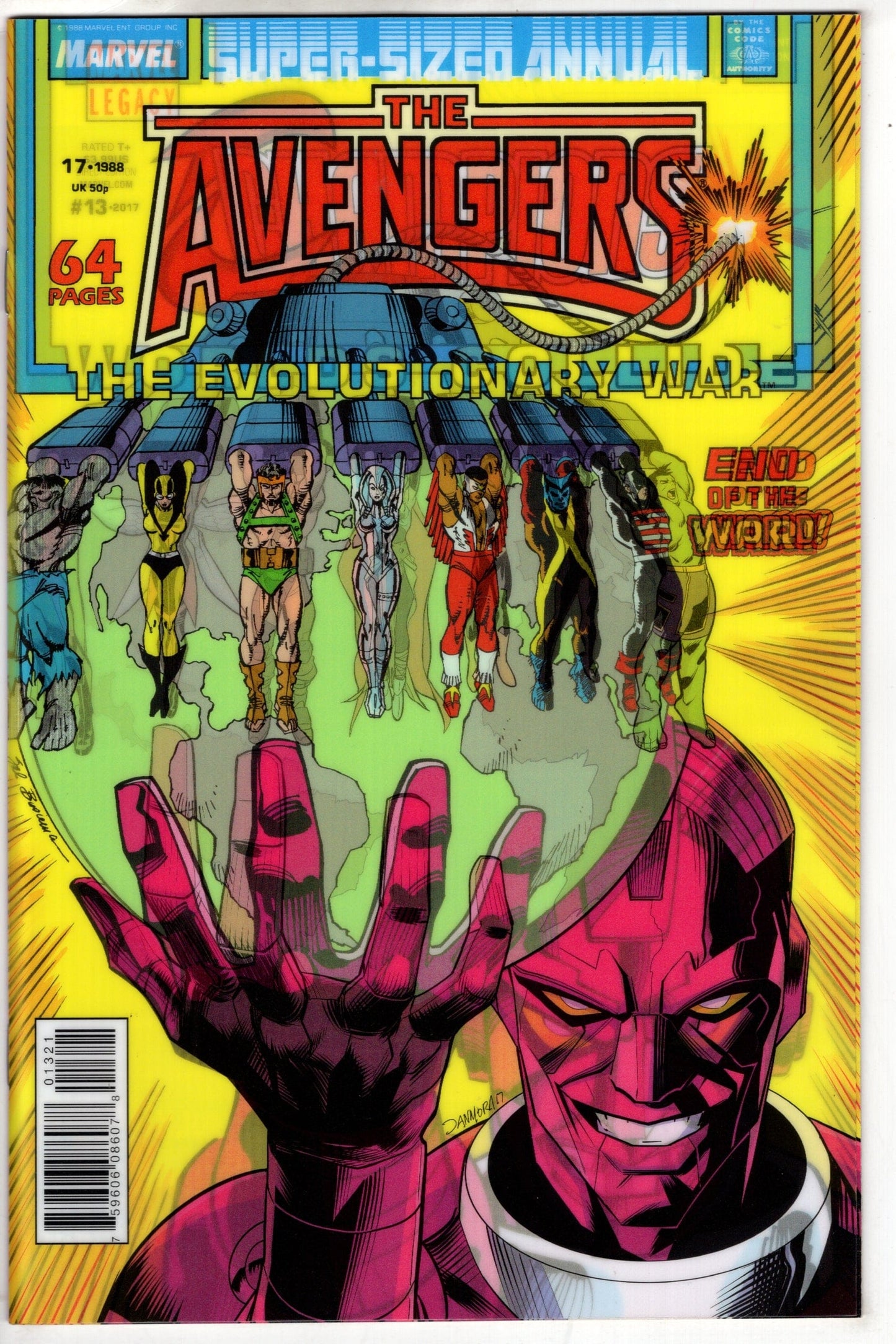 MARVEL COMICS Comics CHAMPIONS #13 MORA LH VAR LEG