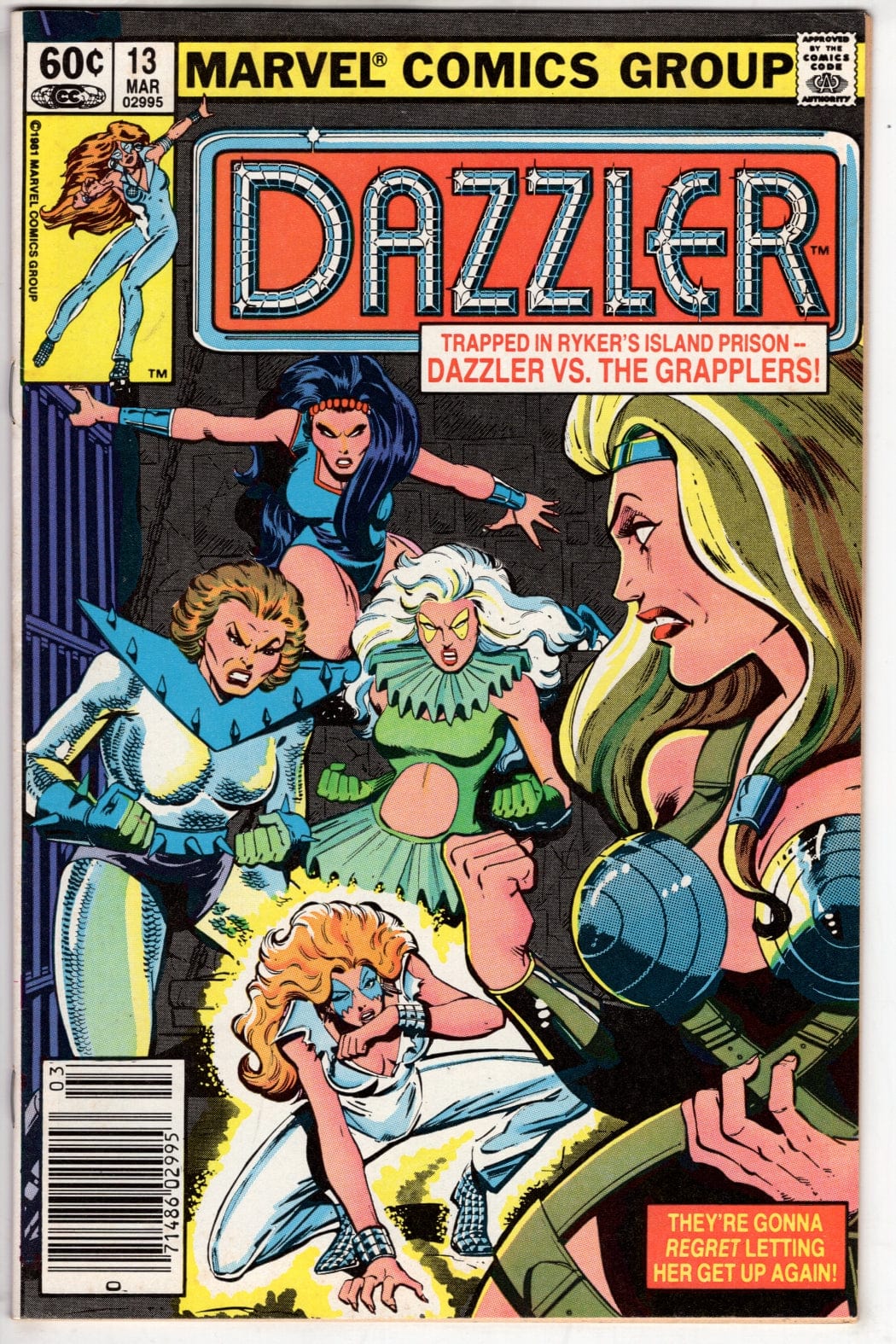 Marvel Comics Comics Dazzler #13