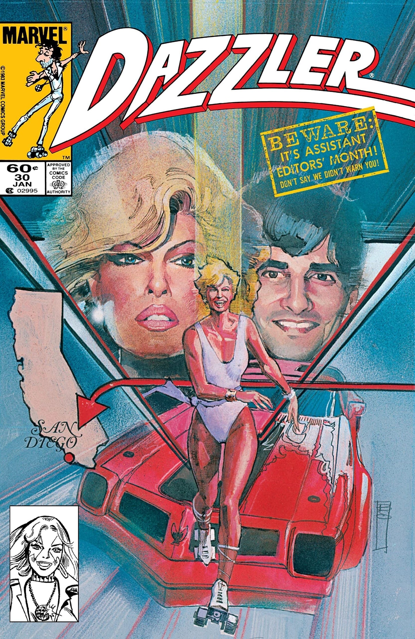 Marvel Comics Comics Dazzler #30